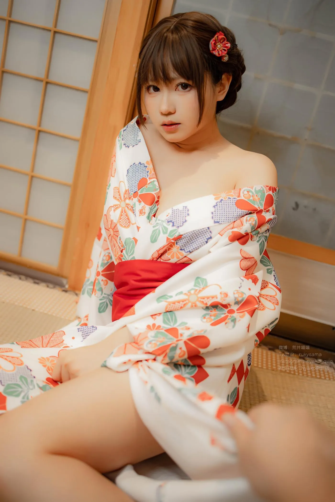 Nyako喵子 – NO.58 和风烂漫正片自拍-电子版41 和风烂漫-浴衣 [86P]插图